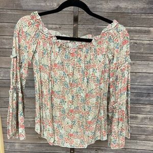 Off the shoulder blouse